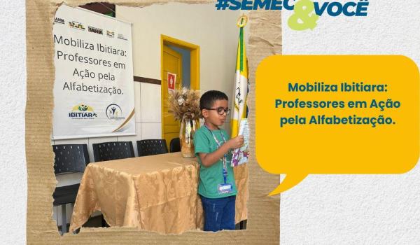 A Prefeitura Municipal de Ibitiara, por meio da Secretaria Municipal de Educação (SEMEC), realizou o lançamento do programa Criança Alfabetizada, em parceria com o Governo do Estado da Bahia e o Governo Federal. Imagens da A Prefeitura Municipal de Ibitiara, por meio da Secretaria Municipal de Educação (SEMEC), realizou o lançamento do programa Criança Alfabetizada, em parceria com o Governo do Estado da Bahia e o Governo Federal.