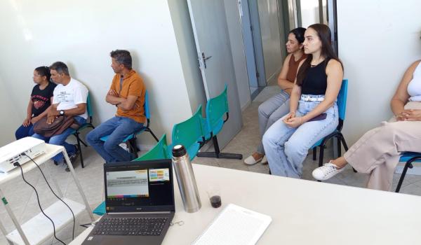 Imagens da Na última terça (30) foi realizada reunião de alinhamento da coordenação da APS com equipe do PSF Lagoa do Dionísio.