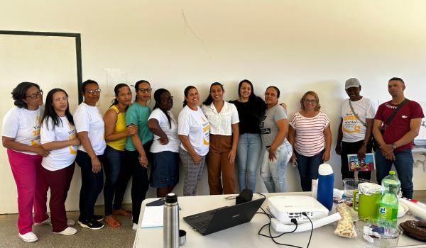 Imagens da Na última terça (30) foi realizada reunião de alinhamento das coordenações da APS com equipe no PSF Olhos d'água do Seco.