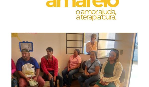 Imagens da Nesta manhã (18) foi realizada palestra sobre setembro amarelo e preservação da vida no centro integrado à saúde . 