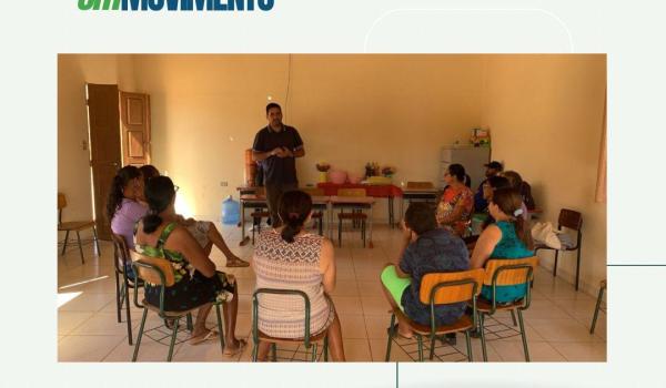Imagens da Nesta terça (23) foi realizada Ação com palestra com o enfermeiro Herbert Públio na comunidade de Lagoa de Baixo