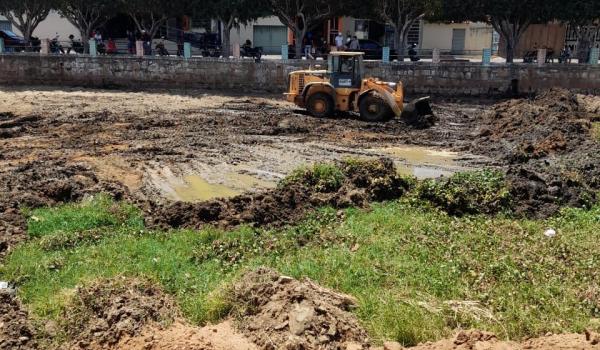 Imagens da Prefeitura de Ibitiara realiza ação de limpeza na Lagoa Municipal 