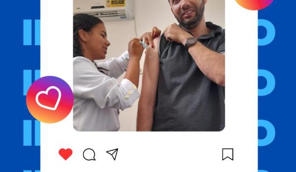 Imagens da A equipe de imunização já iniciou a vacinação contra a Gripe ????