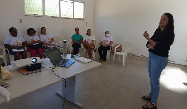 Imagens da Na última terça (30) foi realizada reunião de alinhamento das coordenações da APS com equipe no PSF Olhos d'água do Seco.