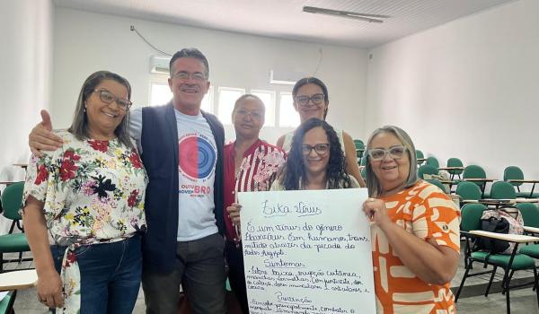 Imagens da Neste mês de novembro foram realizados encontros com os agentes comunitários de saúde para capacitação sobre ARBOVIROSES ministrado pela enfermeira Raiane Tarleia.