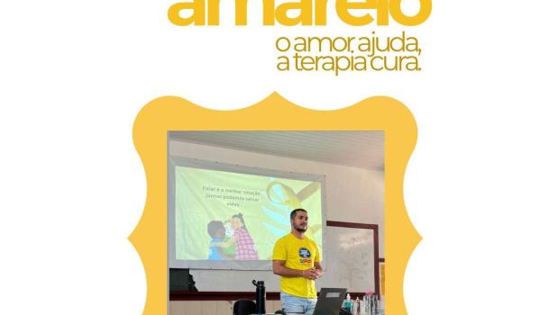 Imagens da Neste mes de setembro, as equipes de saúde, em parceria com a secretaria de assistência social e quite CREAs sede realizaram ação em combate ao suicídio na Escola Maria Eulice de Menezes