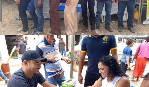 Imagens da No último domingo (05) foi realizada a 1ª Feira cultural no povoado Lagoa do Dionísio.