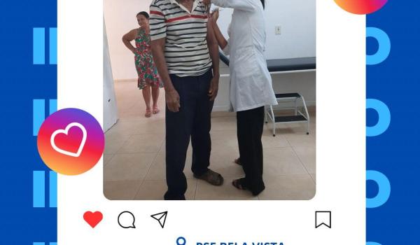 Imagens da Vacinação contra a Influenza em Bela Vista!