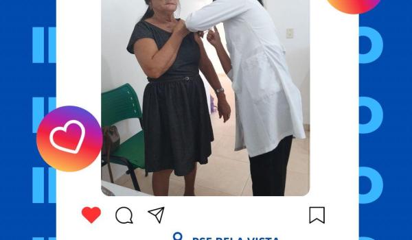 Imagens da Vacinação contra a Influenza em Bela Vista!