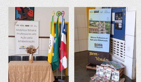 A Prefeitura Municipal de Ibitiara, por meio da Secretaria Municipal de Educação (SEMEC), realizou o lançamento do programa Criança Alfabetizada, em parceria com o Governo do Estado da Bahia e o Governo Federal. Imagens da A Prefeitura Municipal de Ibitiara, por meio da Secretaria Municipal de Educação (SEMEC), realizou o lançamento do programa Criança Alfabetizada, em parceria com o Governo do Estado da Bahia e o Governo Federal.