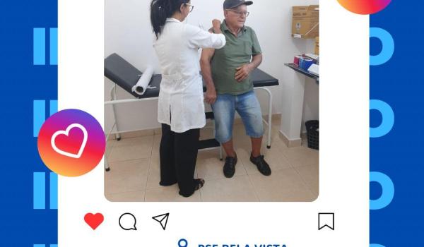 Imagens da Vacinação contra a Influenza em Bela Vista!