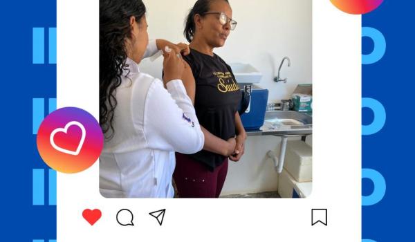 Imagens da A equipe de imunização já iniciou a vacinação contra a Gripe ????