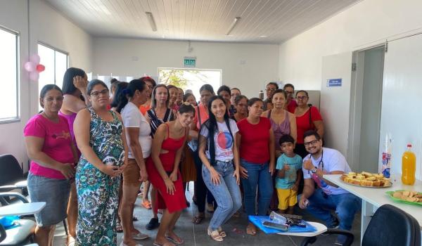 Ação realizada na manhã (17/10/25) no Psf mocambo sobre prevenção do câncer de mama e colo do útero. Imagens da Ação realizada na manhã (17/10/25) no Psf mocambo sobre prevenção do câncer de mama e colo do útero.