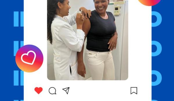 Imagens da A equipe de imunização já iniciou a vacinação contra a Gripe ????