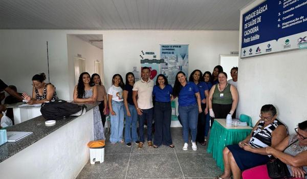 Imagens da No dia 26/03 foi realizada uma ação educativa no povoado de Cachoeira.