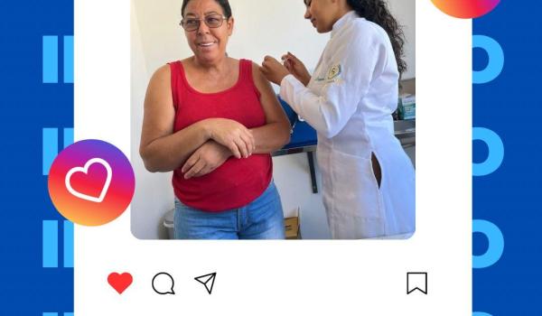 Imagens da A equipe de imunização já iniciou a vacinação contra a Gripe ????