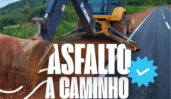 A pavimentação do trecho que liga a BA-152 ao distrito...