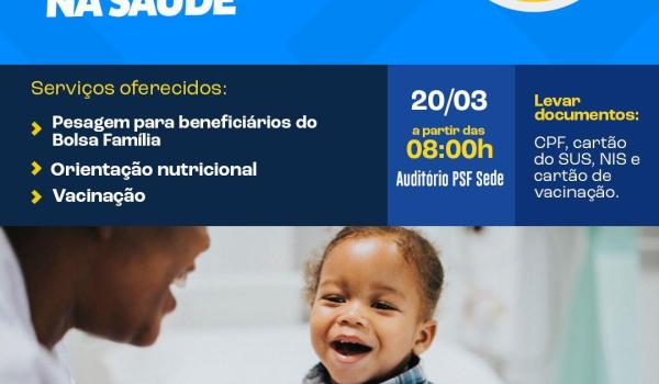 ACOMPANHAMENTO DOS BENIFICIÁRIOS DO  BOLSA FAMÍLIA NA SAÚDE.