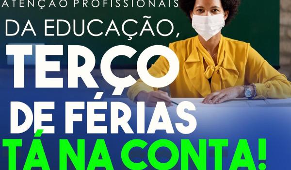 Atenção profissionais da Educação