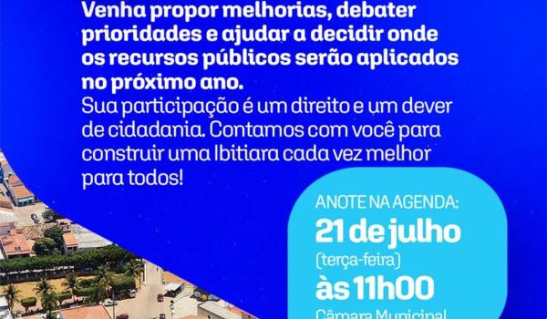 AUDIÊNCIA PÚBLICA LOA-2027