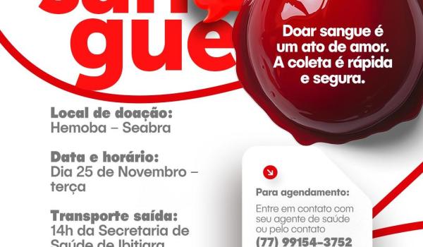 DOAÇÃO DE SANGUE