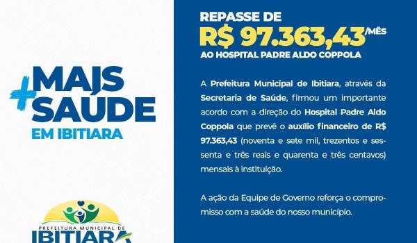 MAIS SAÚDE EM IBITIARA