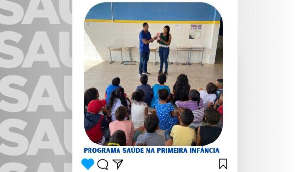 Na última terça a Secretaria Municipal de Saúde em parceira com a Secretaria de Educação realizou ação de PSE (programa saude na escola) do Projeto Primeira Infância na ESCOLA MUNICIPAL MIGUEL ARAUJO (Caldeirao). Na última terça a Secretaria Municipal de Saúde em parceira com a Secretaria de Educação realizou ação de PSE (programa saude na escola) do Projeto Primeira Infância na ESCOLA MUNICIPAL MIGUEL ARAUJO (Caldeirao).