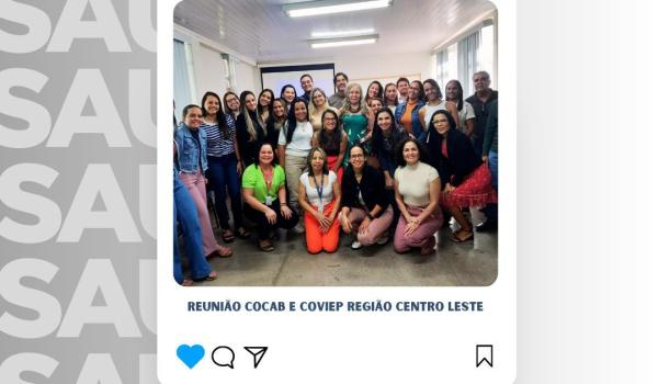 Nesta semana ocorreu reunião no núcleo regional de  saúde...