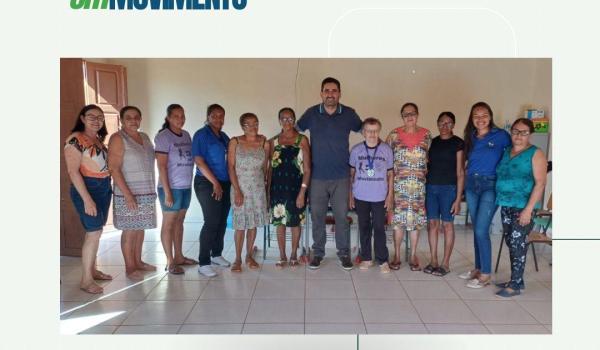 Nesta terça (23) foi realizada Ação com palestra com o...