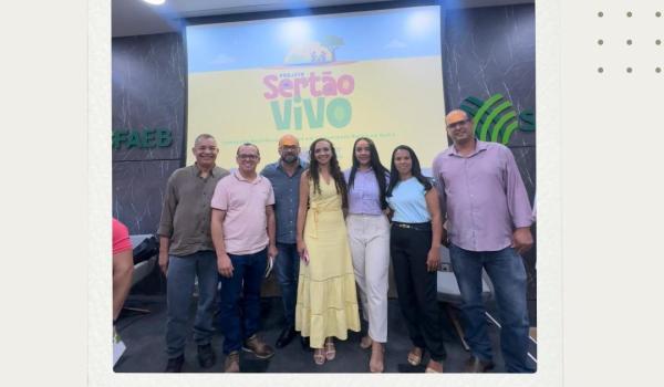 No dia 16 de julho, em Irecê, a gestão municipal se fez presente na Oficina de Apresentação do Projeto Sertão Vivo, uma iniciativa conjunta dos governos federal e estadual. 