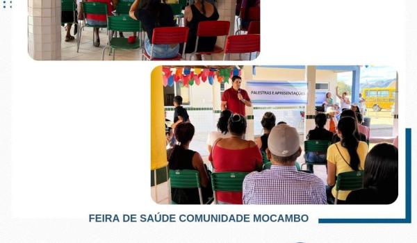 No dia 30 de junho ocorreu a feira em saude...