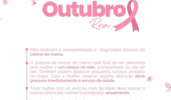 OUTUBRO ROSA OUTUBRO ROSA