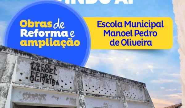 TEM ESCOLA NOVINHA VINDO AÍ