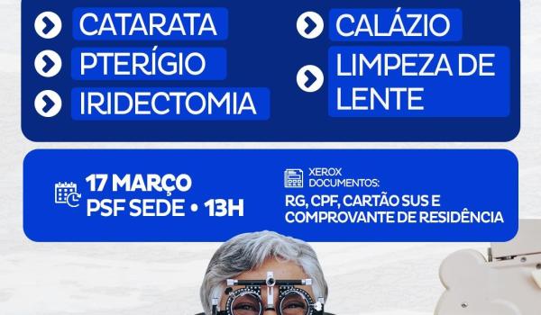 TRIAGEM CIRURGIAS OFTALMOLÓGICAS