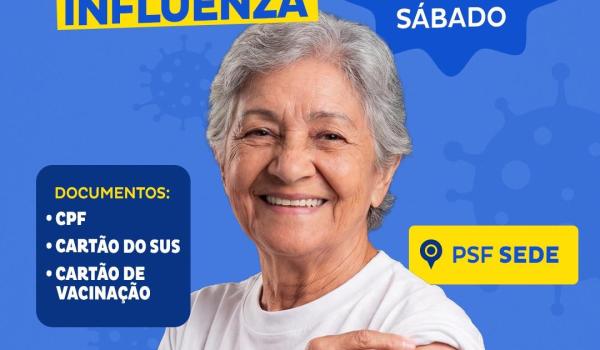 VACINAÇÃO CONTRA  A  INFLUENZA. DIA D 28/03- SÁBADO...