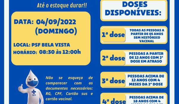 VACINAÇÃO COVID-19 BELA VISTA